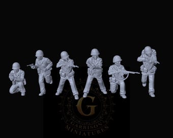 USMC BAR and SMGs X6: 20mm and 28mm