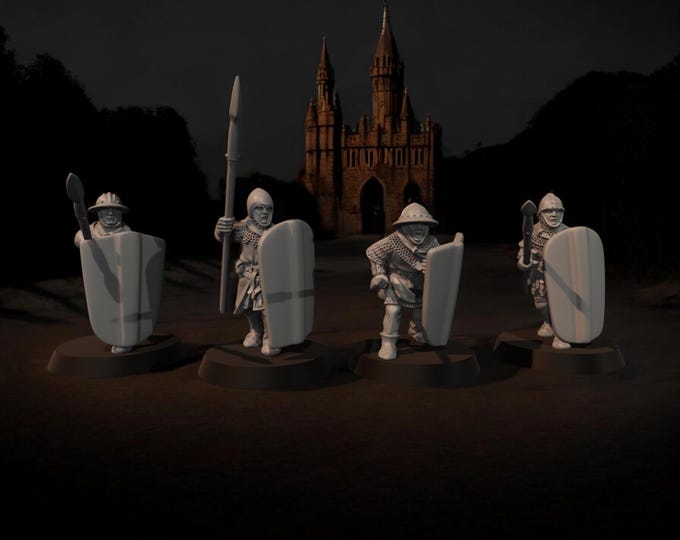 French Pavisiers   28mm 1/56