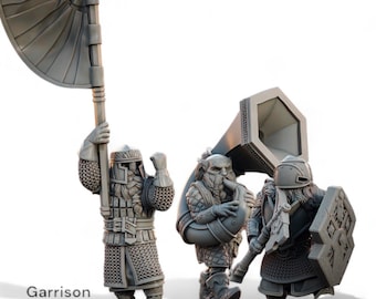 Dwarf Command Group 28mm 1/56