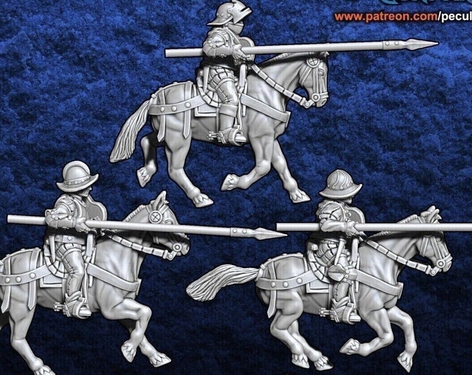 Spanish Empire Jinetes, 28mm 1/56