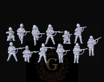 Japanese NCOs X5: 20mm and 28mm