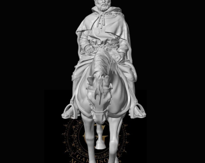 Mounted Priest, 28mm