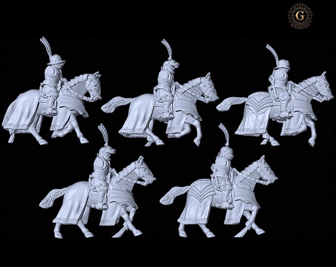 Spanish Empire Heavy Cavalry, 28mm 1/56