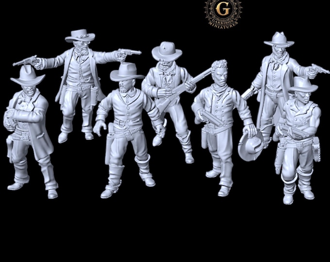 Black Gunslingers 28mm / 32mm