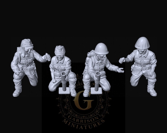 Japanese Light Mortars: 20mm and 28mm