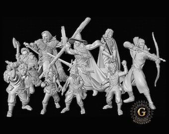 The Fighting Fellowship, 28mm