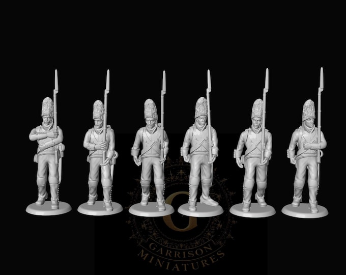 Spanish Grenadiers Marching 28mm