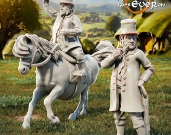 Hobbit Sheriff Foot and Mounted, 28mm 1/56