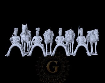 British 1st/2nd Lifeguards Set 1 X4: 28mm