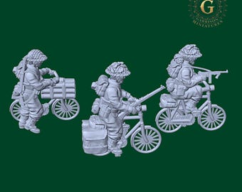 British Infantry Cyclists 28mm 1/56
