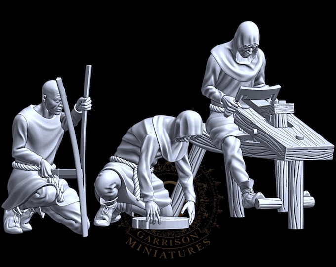 Medieval Spring Catapult  28mm 1/56