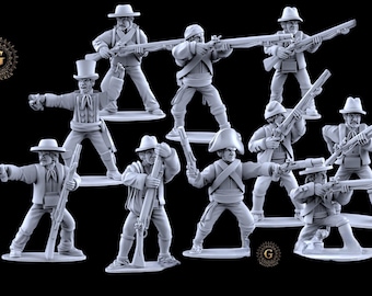 Napoleonic Spanish Guerilla Band 28mm 1/56