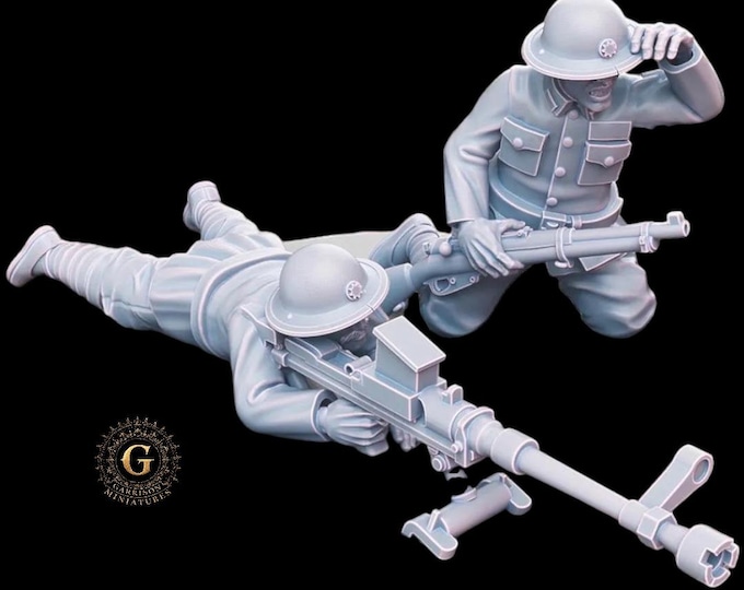 Chinese NRA Infantry Anti-Tank Team,  28mm 1/56