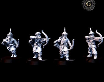 Southron Conscript Archers 28mm 1/56