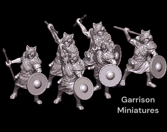 Ancient Roman Velites Light Infantry 28mm 1/56