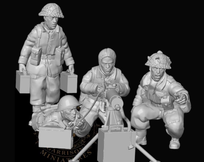 Canadian Vickers HMG, 28mm 1/56