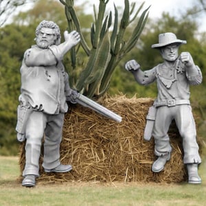 Sheriff Deputies - Wild West Wargames Collectors Figures 28mm/32mm Ideal for Dead Man&#39;s Hand, Blackwater Gulch. Gunfighter&#39;s Ball UNPAINTED