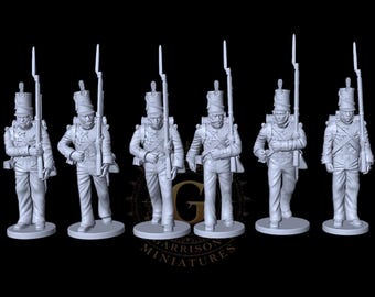 Hanoverian Luneburg Light Field Battalion 28mm