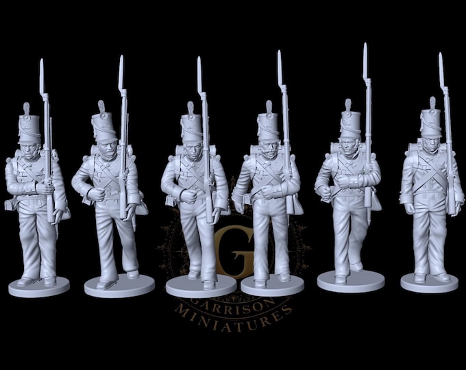 Napoleonic Hanoverian Luneburg Light Field Battalion 28mm 1/56