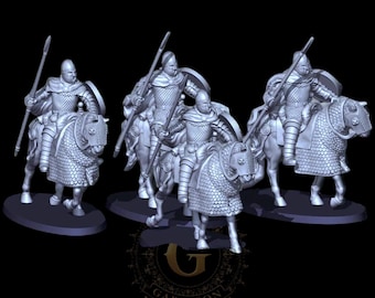 Cataphractii X4: 28mm