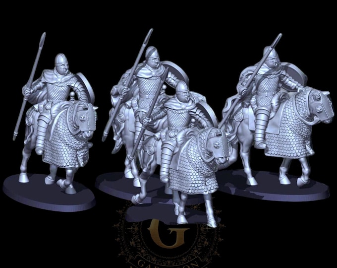 Cataphractii X4: 28mm