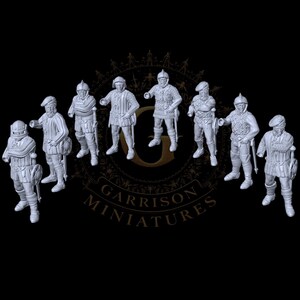 C15th/16th Medieval Anglo-Scottish Pikemen 28mm 1/56 Wargames and Collectors Figures by PC for Garrison Miniatures