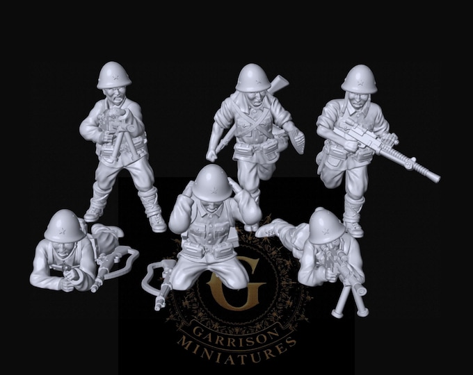 Japanese LMG Units: 20mm and 28mm