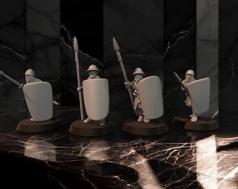 French Pavisiers  28mm 1/56