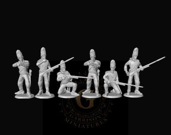 Spanish Grenadiers Firing X6 28mm