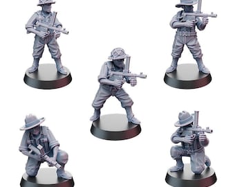 Australian Army SMG Squad 28mm