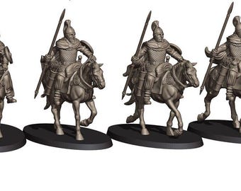 Late Roman Bucellarii Cavalry  28mm 1/56