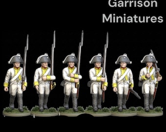 Saxony Musketeers Line Order X6 28mm