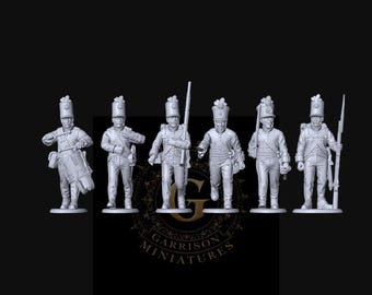 Austrian Grenzer Frontier Troops Command X6 28mm