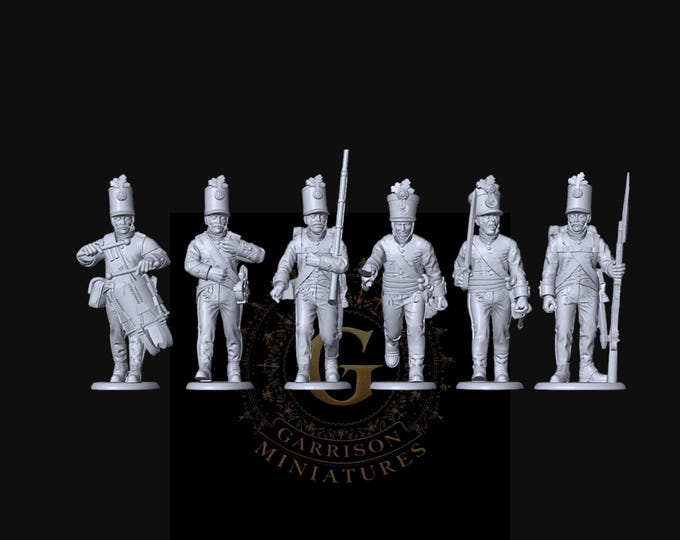 Austrian Grenzer Frontier Troops Command X6 28mm