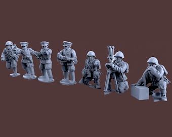Greek Army Headquarters x7 28mm