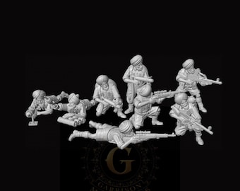 Indian Sikh Support Units: 28mm