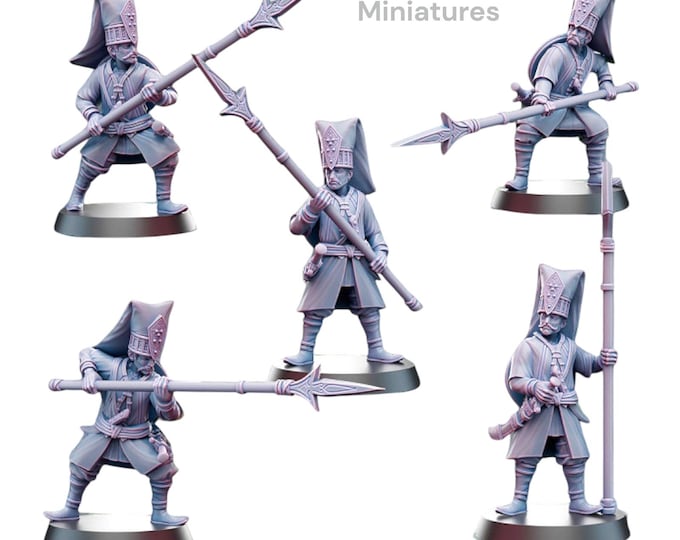 Jannisary Spearmen 28mm 1/56