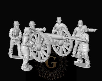 Confederate Artillery 1 : 28mm