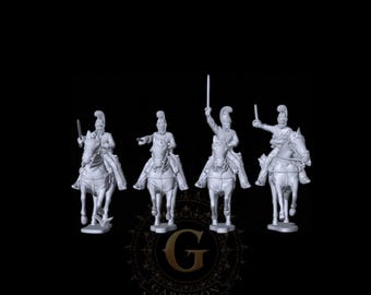 British Heavy Cavalry Royal Horse Guards (The Blues) 28mm