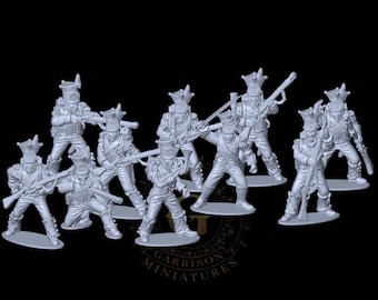 Napoleonic Polish Vistula Legion Voltigeurs X10 28mm