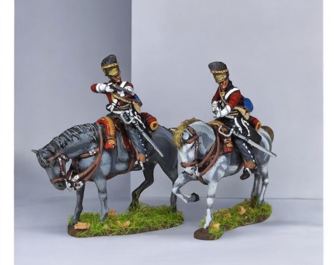 Napoleonic British Heavy Cavalry 2nd Dragoons (Scots Greys)  28mm 1/56