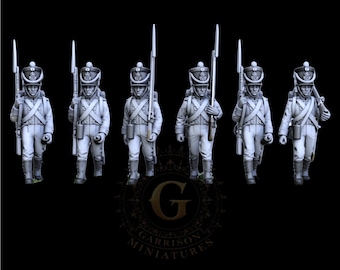 28mm Saxony Infantry Line Order 28mm