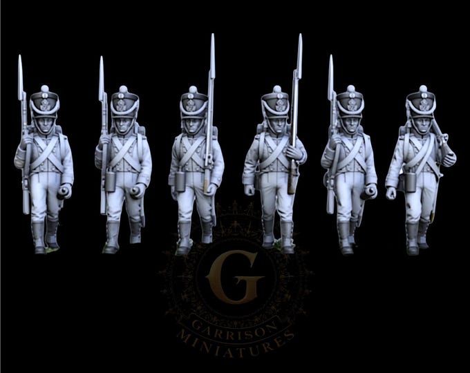 28mm Saxony Infantry Line Order 28mm