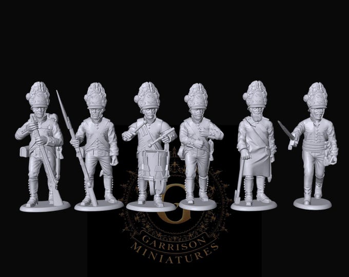 Austrian German Grenadiers Command 28mm