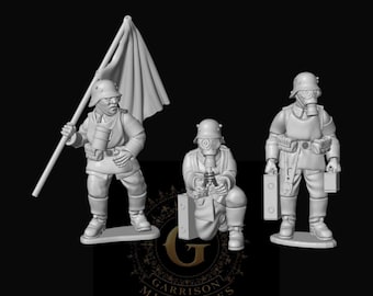 Imperial German Sanisoldat Team 28mm