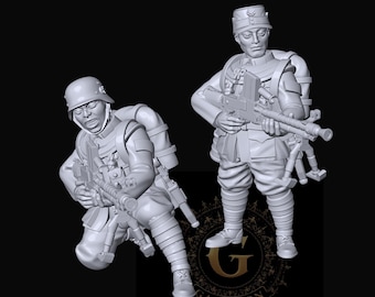 Chinese NRA 88th Division with LMGs x2 28mm