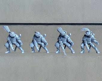 Swiss Mercenaries Armoured Pikemen Set 1 16thC Swiss Confederacy 28mm 1/56