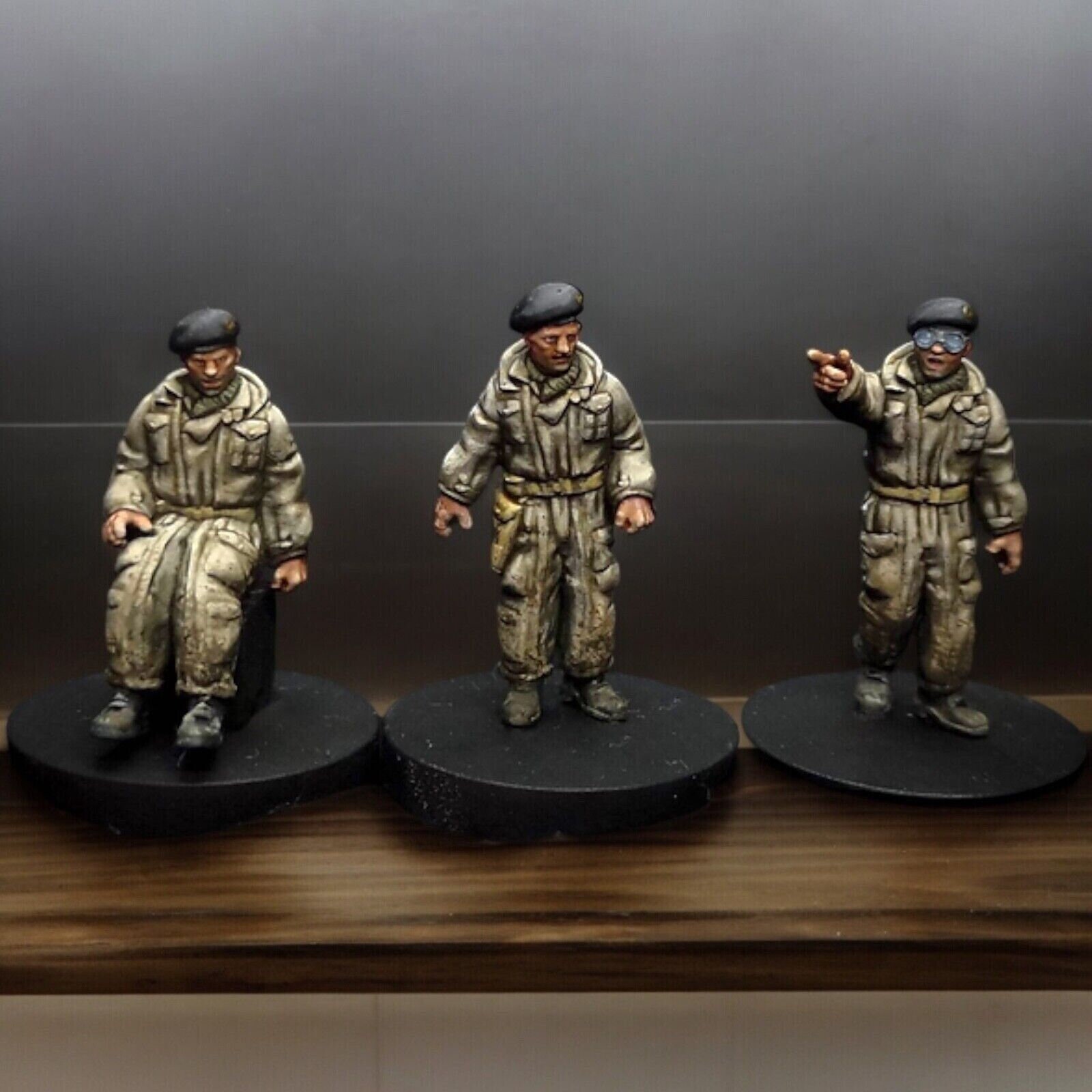 British Tank Crewman WWII The Bodi Miniatures -35075