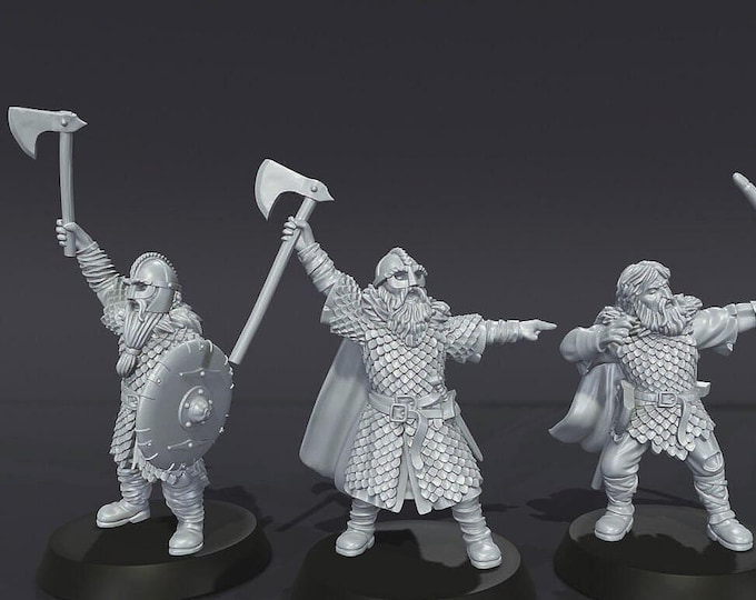 Viking / Wildmen Chieftains 28mm 1/56