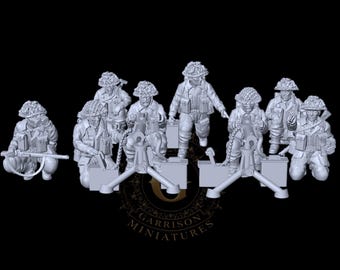 British Infantry Vickers HMG Unit 20mm or 28mm